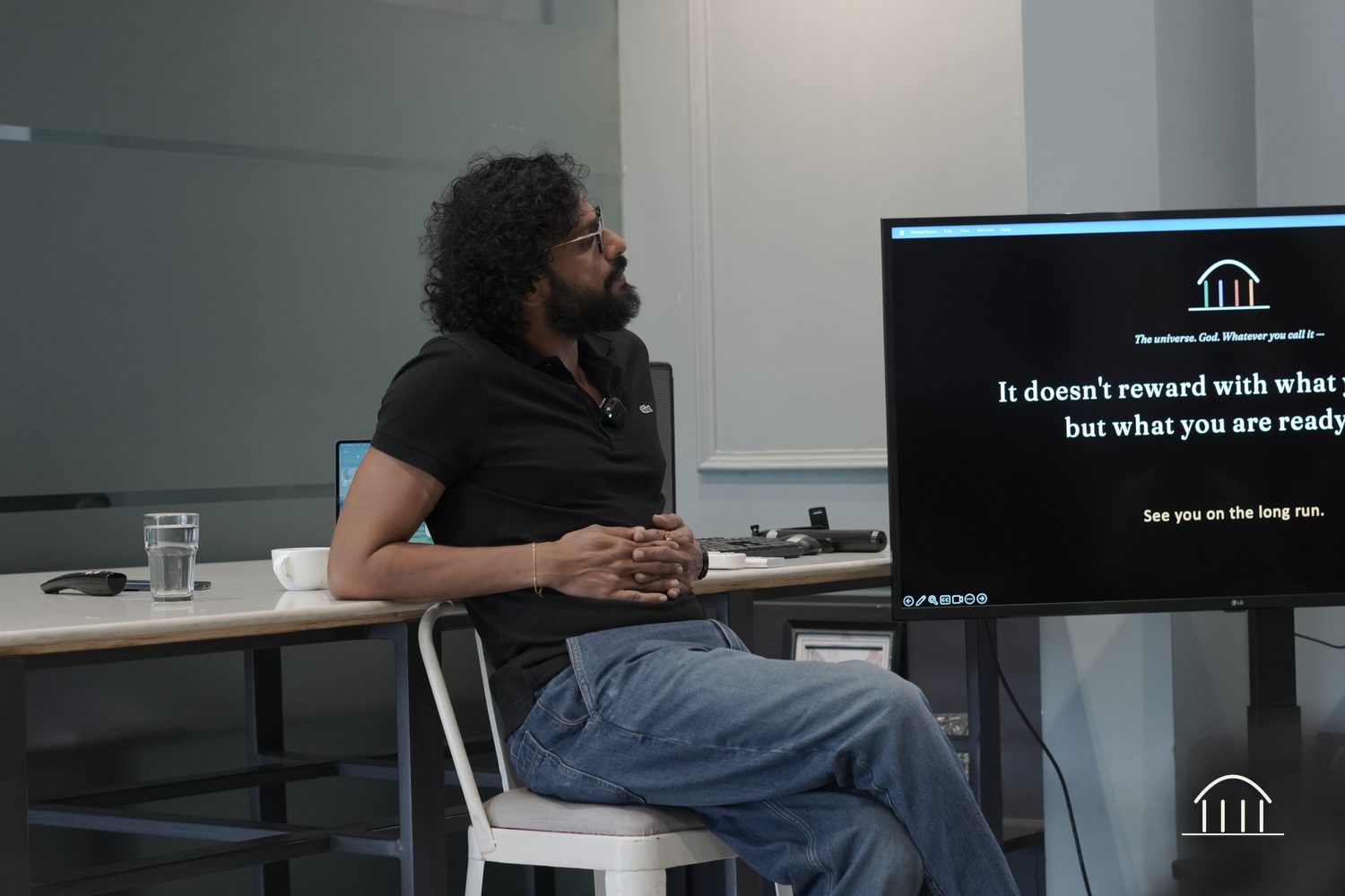 The Long Run talk in session